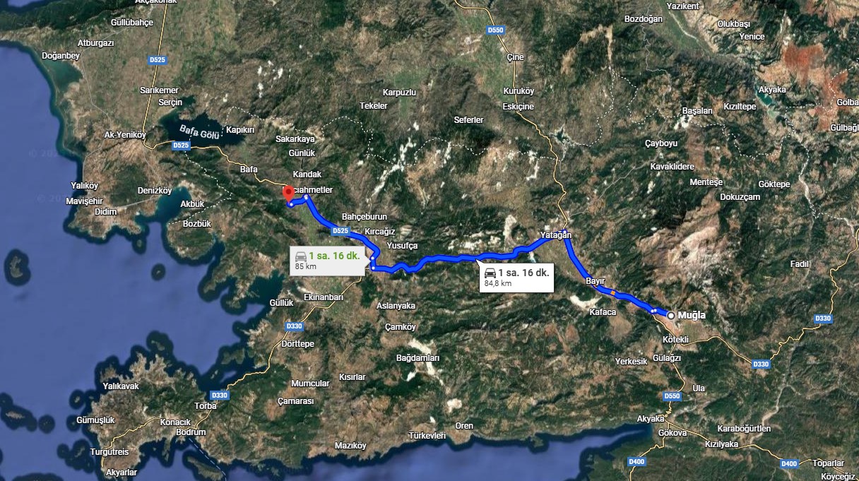 MUĞLA MİLAS ÇANDIR KÖYÜNDE 6.847 M² ZEYTİNLİK SATILIKTIR. - MUĞLA MİLAS fotoğraf 4